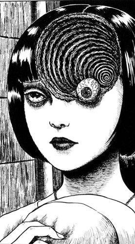 Uzumaki, uma das obras mais famosas de Junji Ito (Fonte: Pinterest/Reprodução)