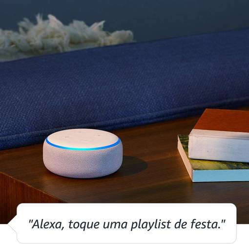 A linha de smart speaker Echo ajudam os usuários nas tarefas diárias.