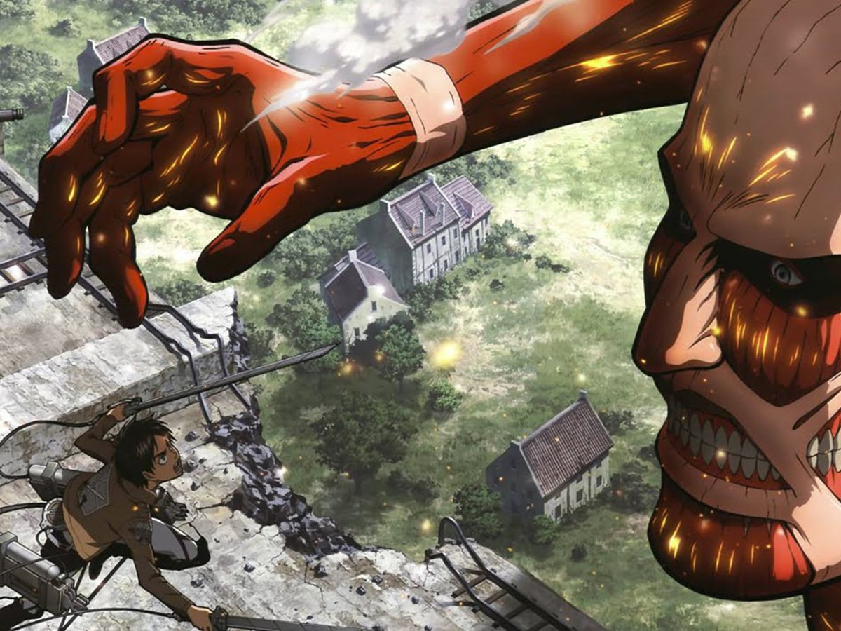 Attack on Titan é dos animes mais assistidos no Brasil na