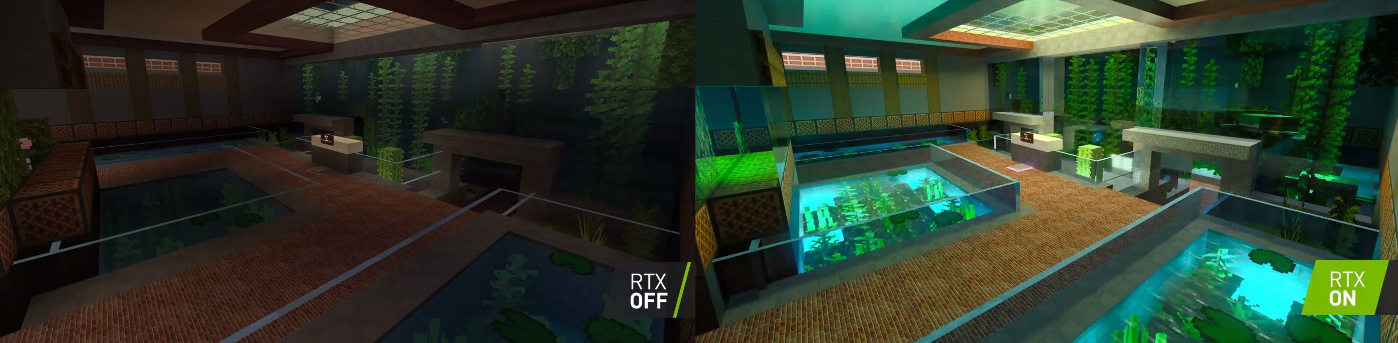 Com o RTX, Minecraft ganha efeitos de iluminação incríveis