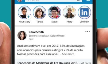 LinkedIn lança recurso de Stories no Brasil