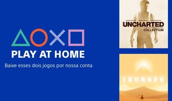 Sony cria campanha 'Play At Home' e dá Journey e Uncharted de graça