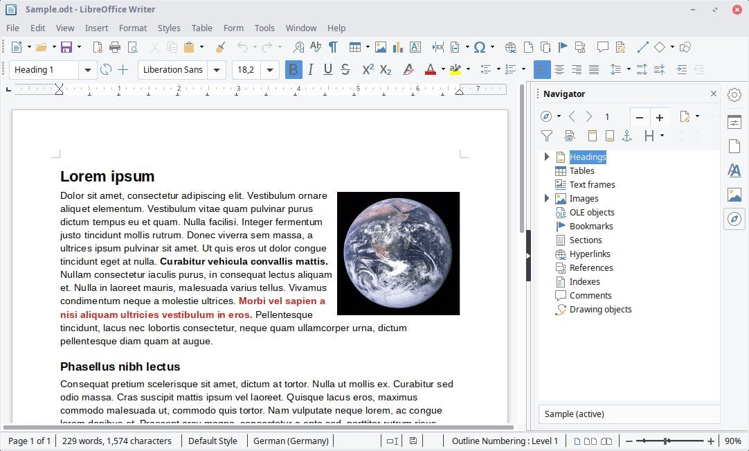 LibreOffice é a opção mais completa entre as alternativas.