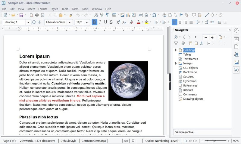 LibreOffice é a opção mais completa entre as alternativas.