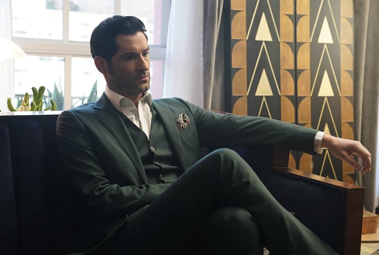 Tom Ellis como o Anjo Caído em 'Lucifer'