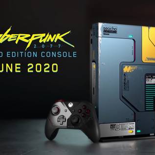 Imagem de Microsoft revela Xbox One X com tema Cyberpunk 2077