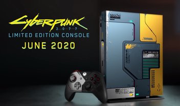 Microsoft revela Xbox One X com tema Cyberpunk 2077