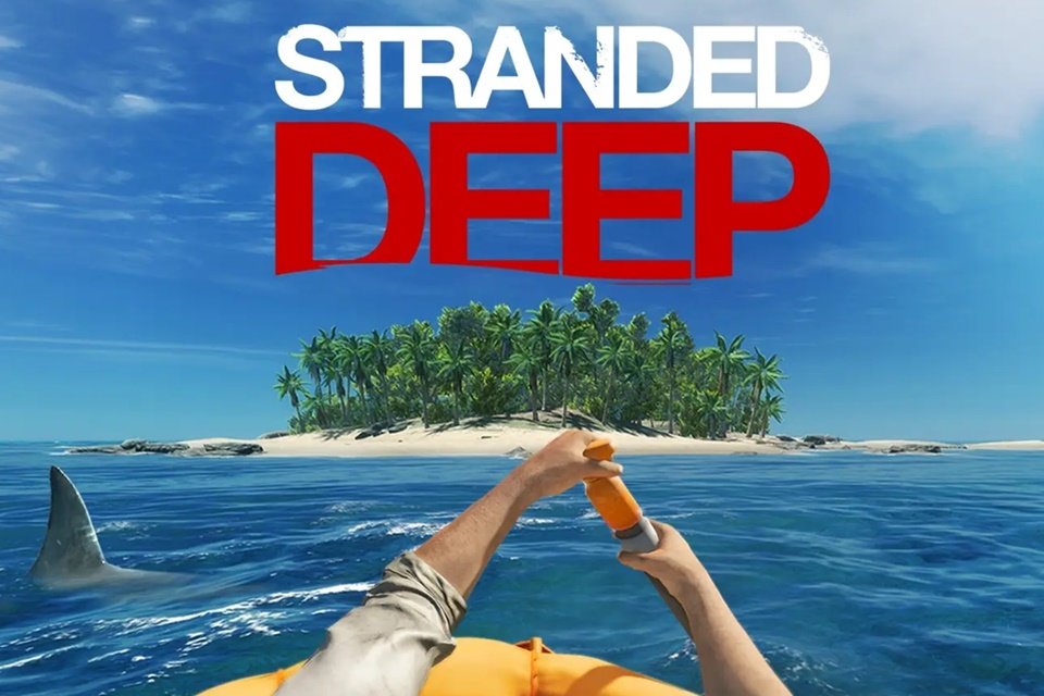 STRANDED DEEP - JOGO DE SOBREVIVÊNCIA PERDIDOS EM UMA ILHA CHEIO DE ANIMAIS  SELVAGENS #01 