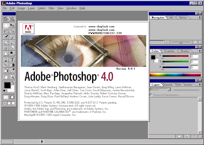 Photoshop 4.0: ações simultâneas para poupar tempo do usuário