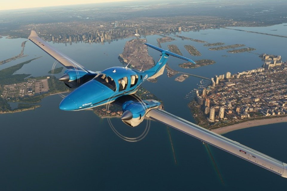Análise de Microsoft Flight Simulator