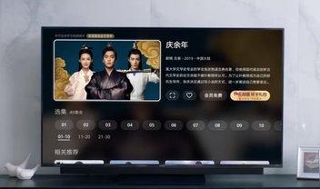 Huawei lança smart TV 4K com câmera pop-up