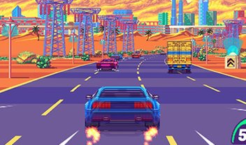 Game de corrida retro 80 s Overdrive chega ao Switch em 7 de maio