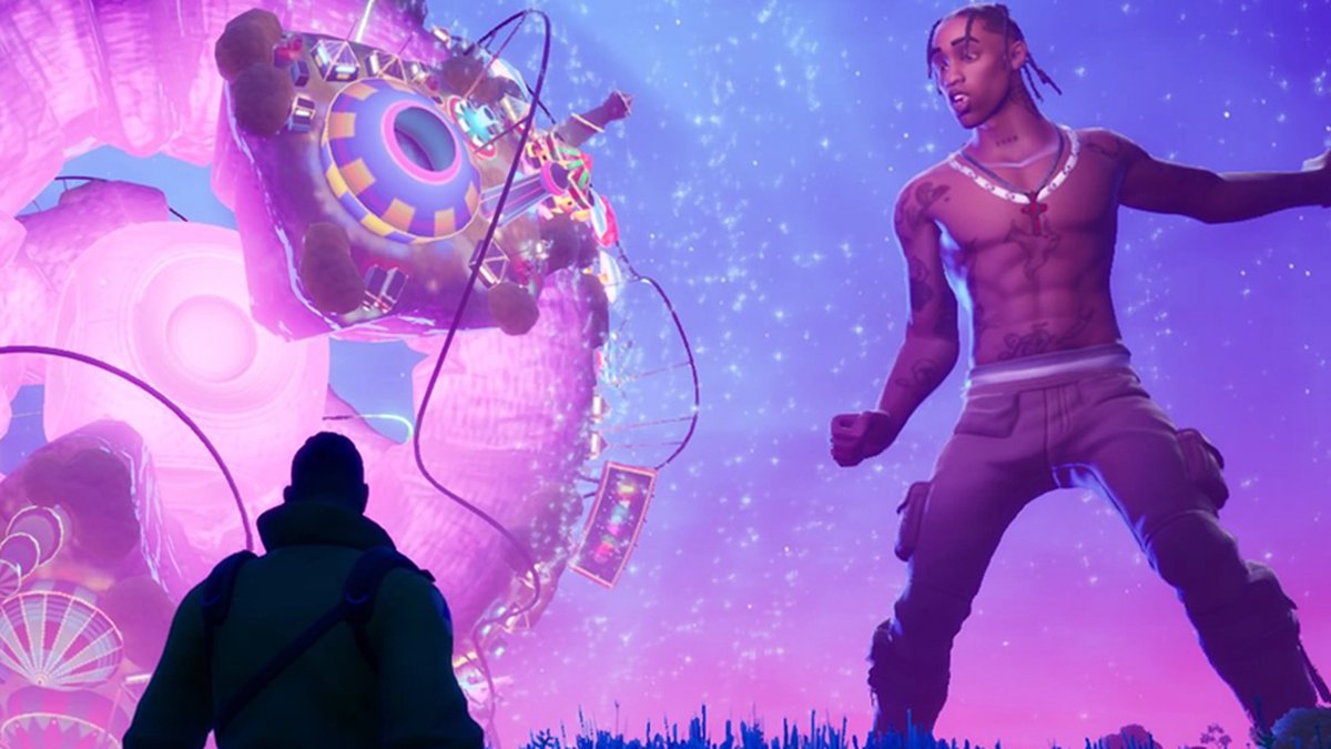 Rapper Travis Scott Banido de Fortnite. Veja como Funciona o Metaverso.