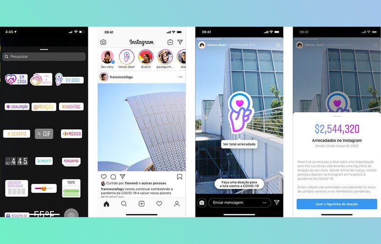 App terá figurinhas especiais para apoiadores das ações 