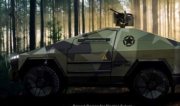 Cybertruck Militar: como seria a 'máquina de guerra' da Tesla [vídeo]