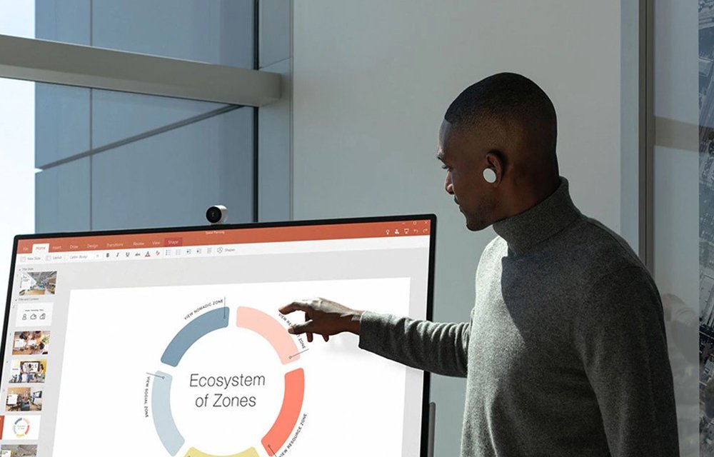 Surface Earbuds chegam ao mercado com comandos dedicados à produtividade.
