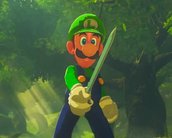 Mod traz Luigi como herói em Zelda: Breath of the Wild