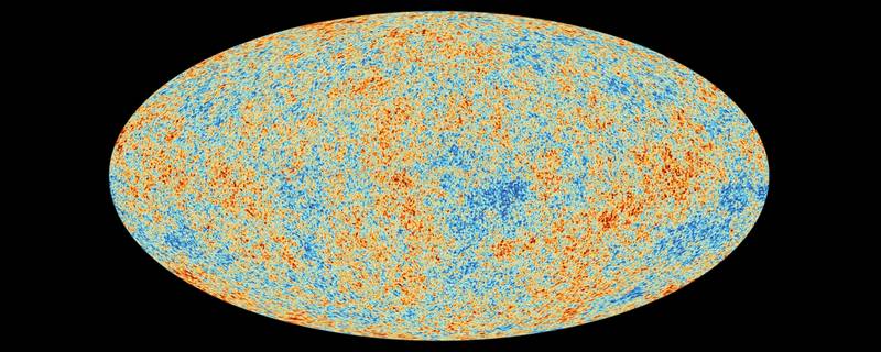 O CMB é um instantâneo da luz mais antiga do Universo, 380 mil anos após o Big Bang.
