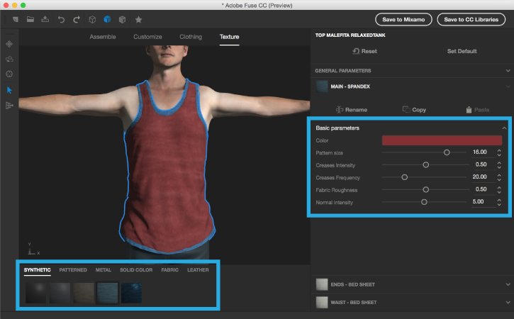 Adobe Fuse permite a criação de personagens humanos em 3D.