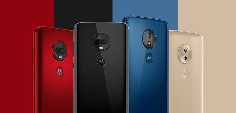 Família de celulares Moto G7