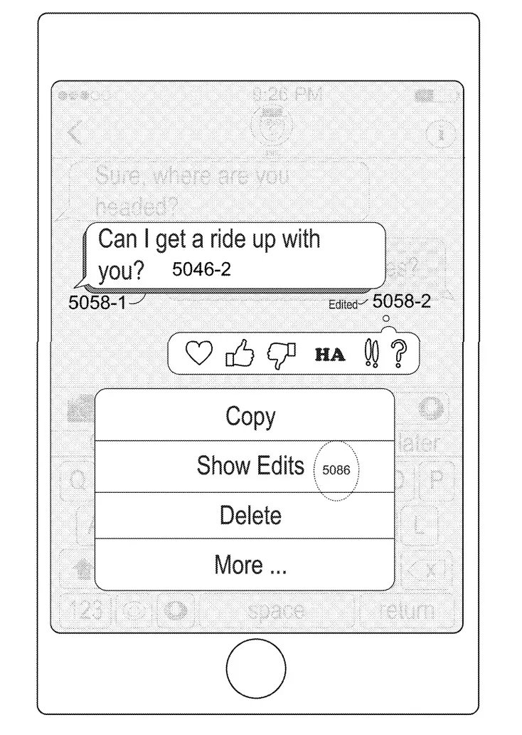 Patente da Apple para o iMessage sugere edição de mensagens enviadas.