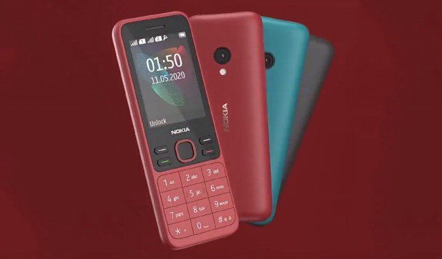 O Nokia 150 é um feature phone com câmera VGA para registros simples.