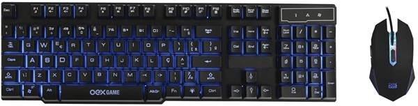 Combo Punch: Teclado e Mouse USB, OEX