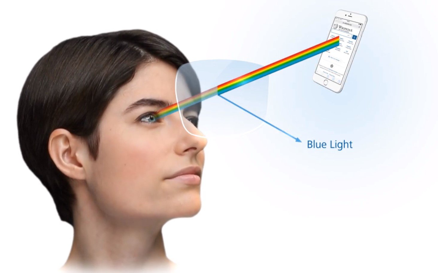 As lentes Zeiss Digital Shield possuem filtro contra a luz azul. (Fonte: Zeiss/Divulgação)