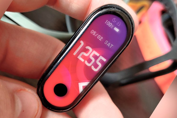 Suposto design da Mi Band 5