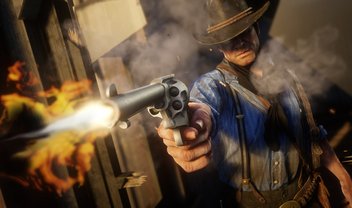 Red Dead Redemption 2 e detalhes: Arthur conta balas antes de recarregar