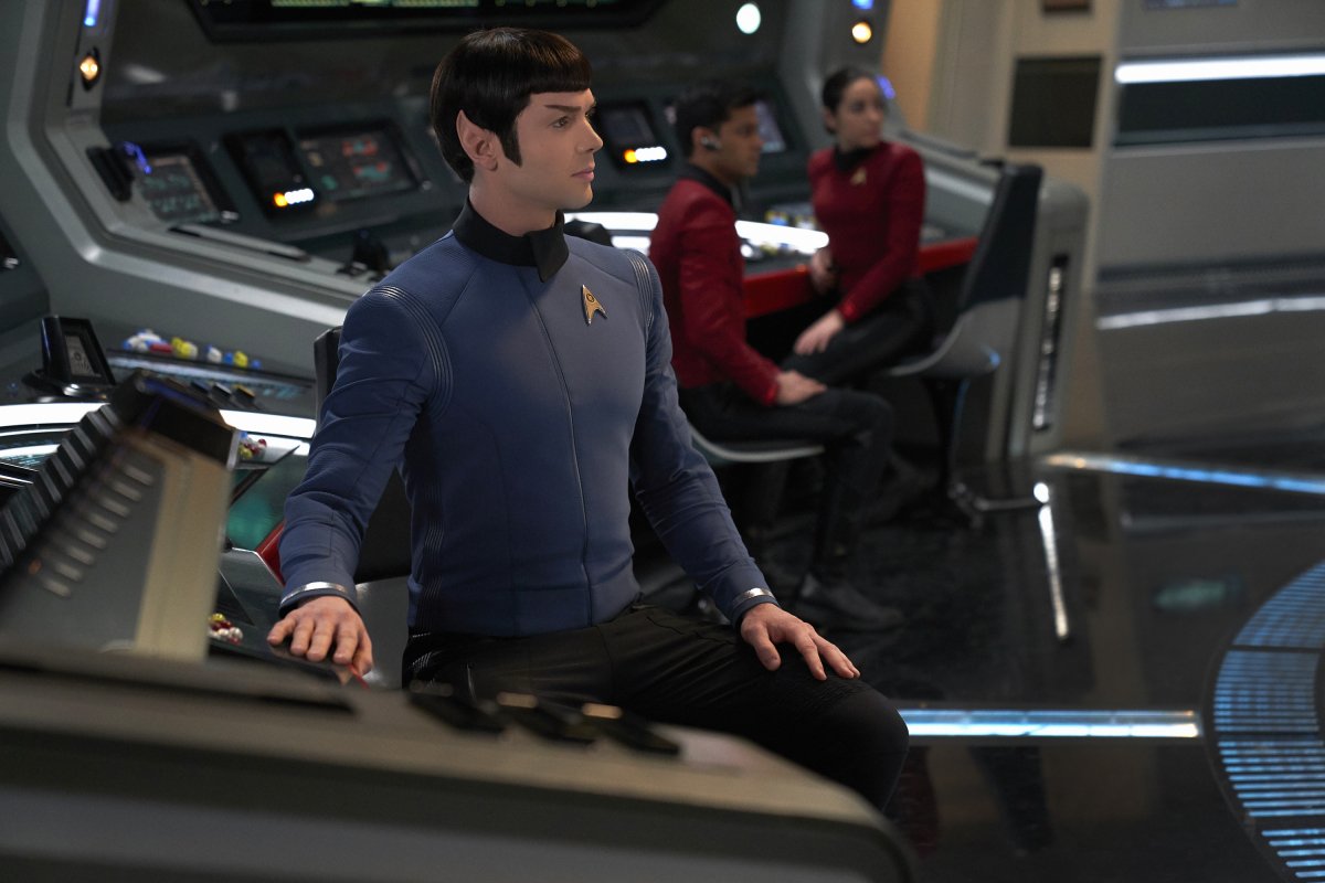 Ethan Peck como Spock em 'Star Trek: Discovery'