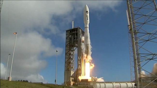A missão partiu no foguete Atlas V.