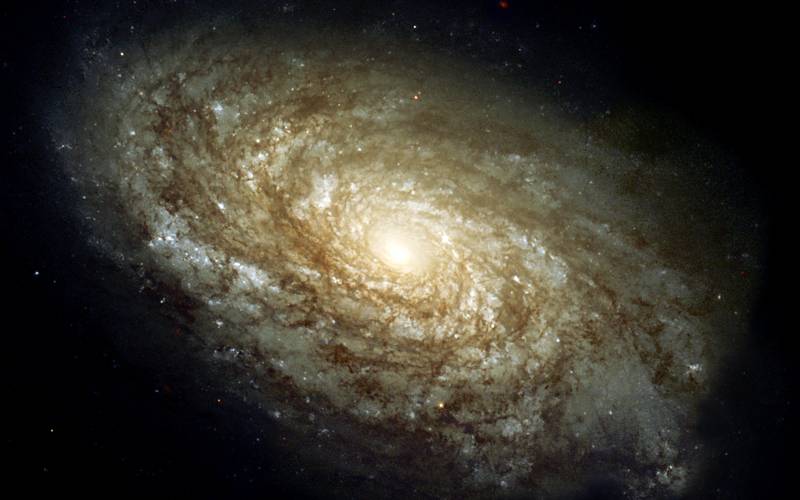 Disco galáctico capturado pelo Hubble exemplifica o fenômeno.