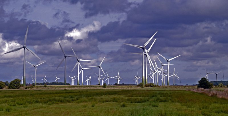 Além de gerar energia eólica, os parques vão produzir hidrogênio.