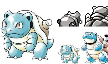 Pokémon Red/Blue originalmente tinha um Baby Blastoise na primeira geração