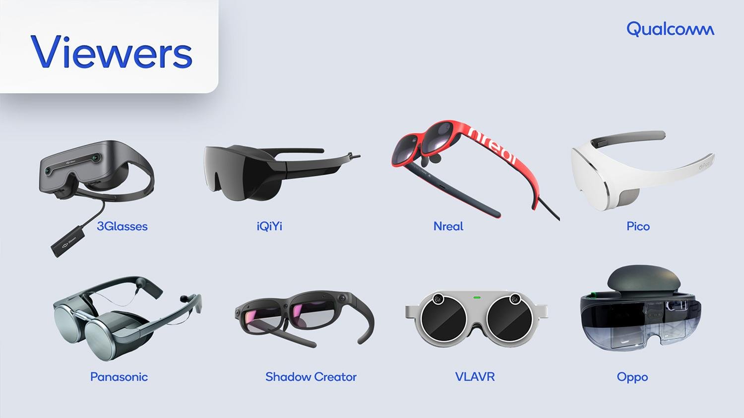 Visores XR incluem dispositivos de realidade virtual, realidade aumentada e realidade mista.