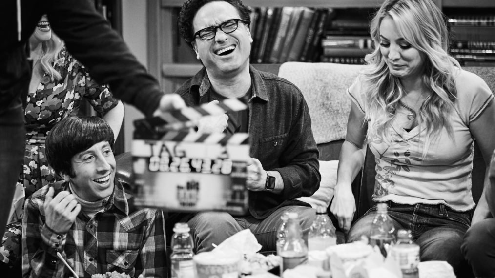 Bastidores da gravação do último episódio de The Big Bang Theory. (CBS/Reprodução)