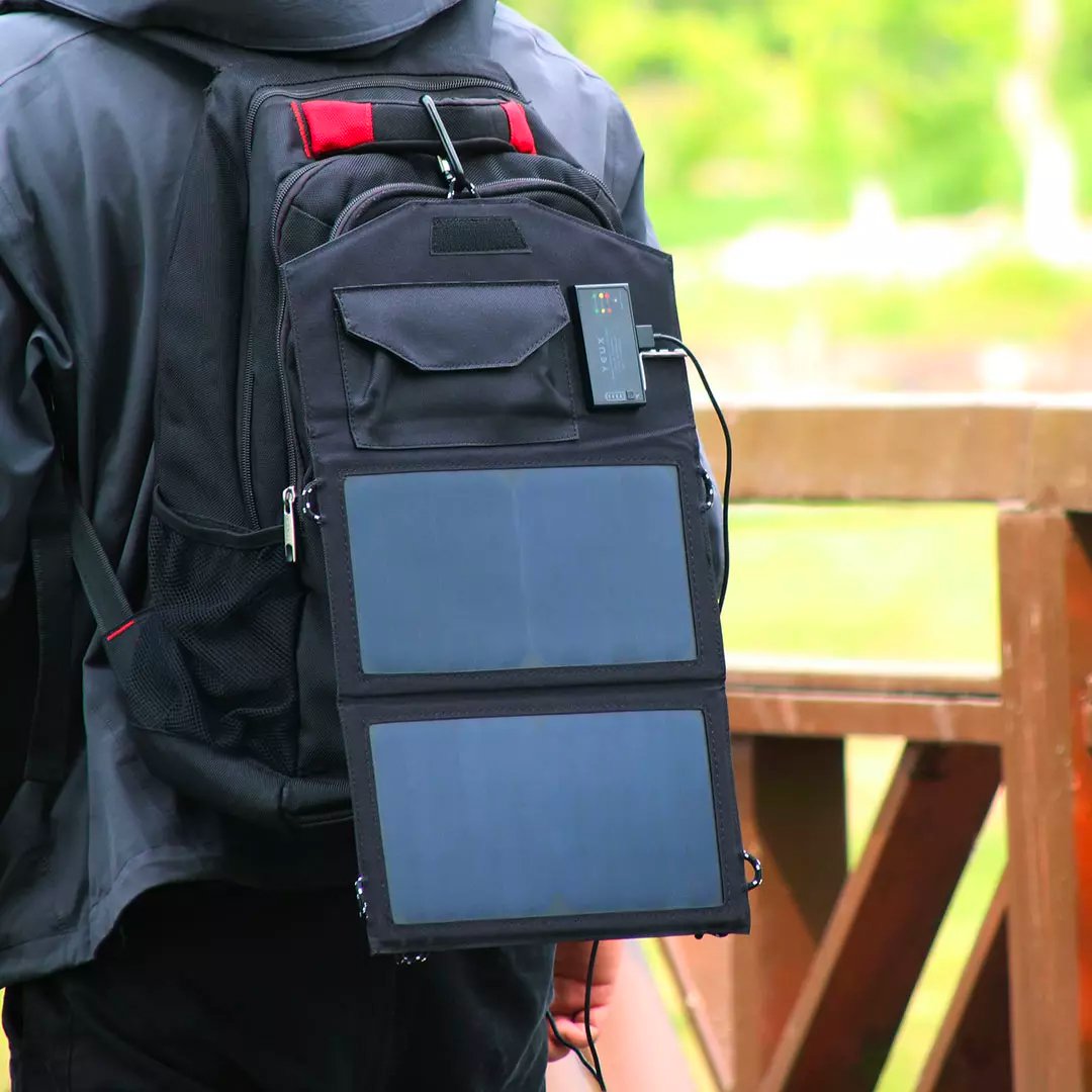 Carregador portátil com energia solar é lançado pela Xiaomi.