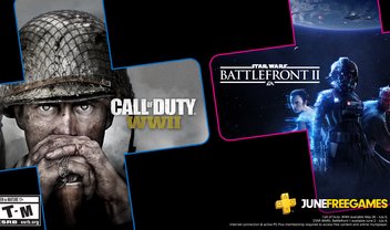 PS Plus de junho tem Star Wars Battlefront II e CoD: WWII para assinantes