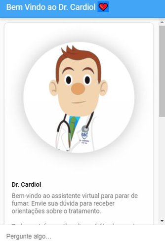 O chatbot fica disponível 24 horas, sete dias por semana.