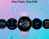 App do Galaxy Watch ajuda usuário a lavar as mãos corretamente