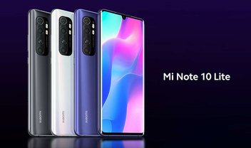 Xiaomi Mi Note 10 Lite está chegando ao Brasil