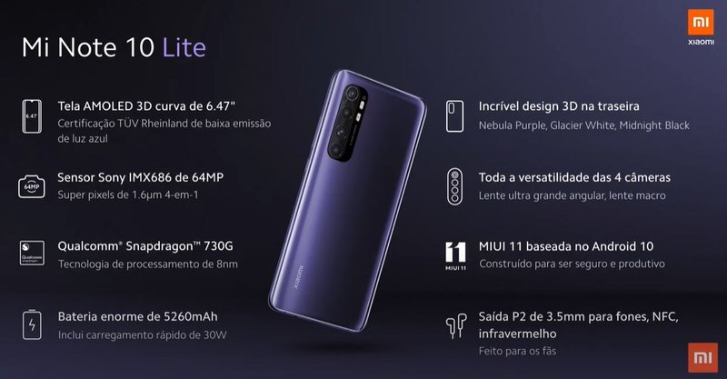 Xiaomi Mi Note 10 Lite