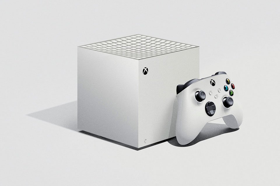 Design conceitual do Xbox Lockhart inspirado nos padrões visuais do Series X