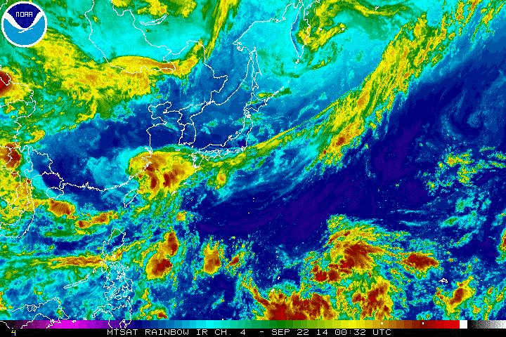 Visualização gráfica de trilhas de tempestades.