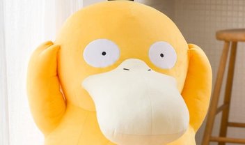 Pokémon Store vende Psyduck de pelúcia em tamanho real