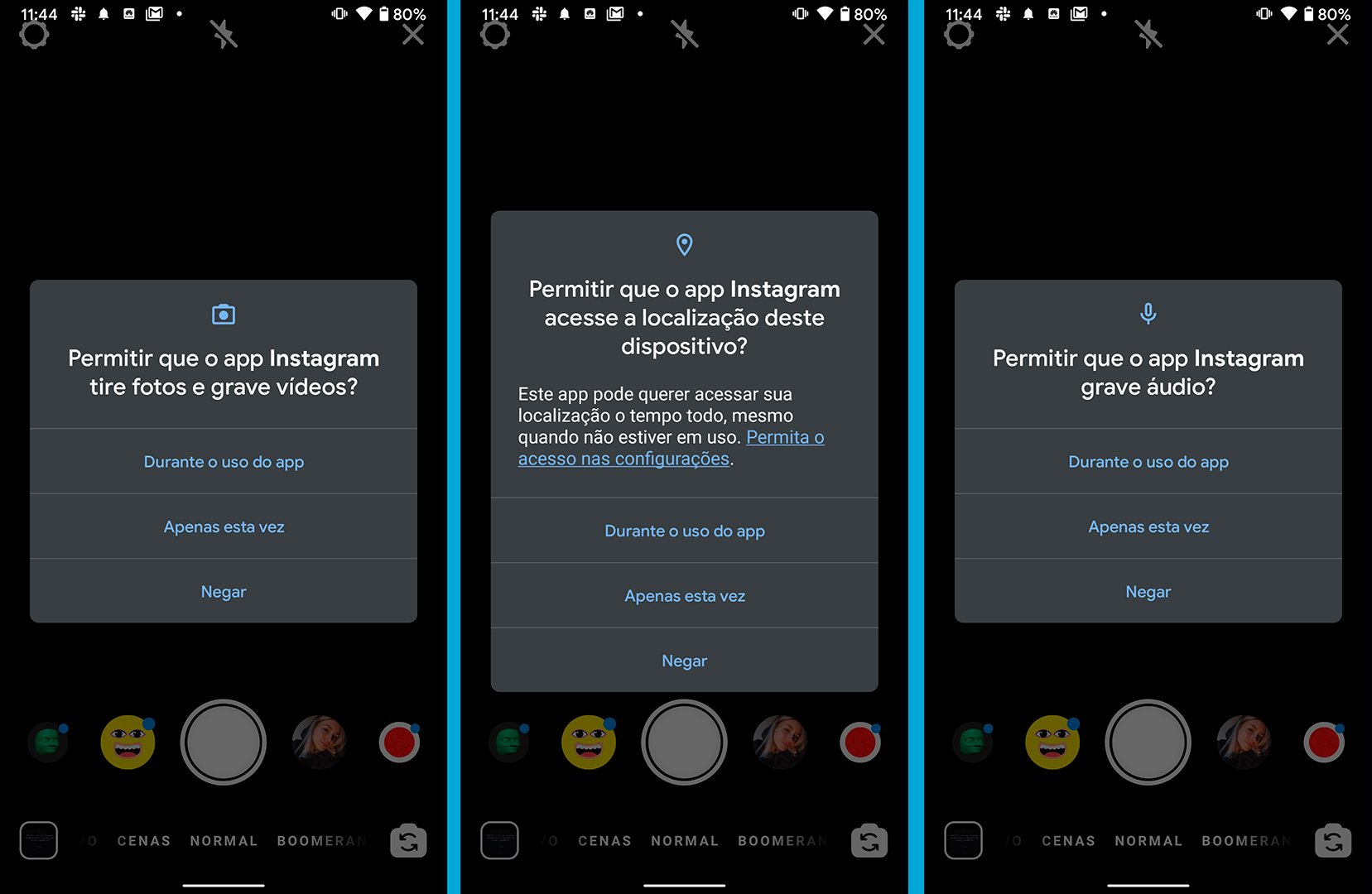 Novo Android 11 traz novas permissões de uso de componentes para aplicativos.