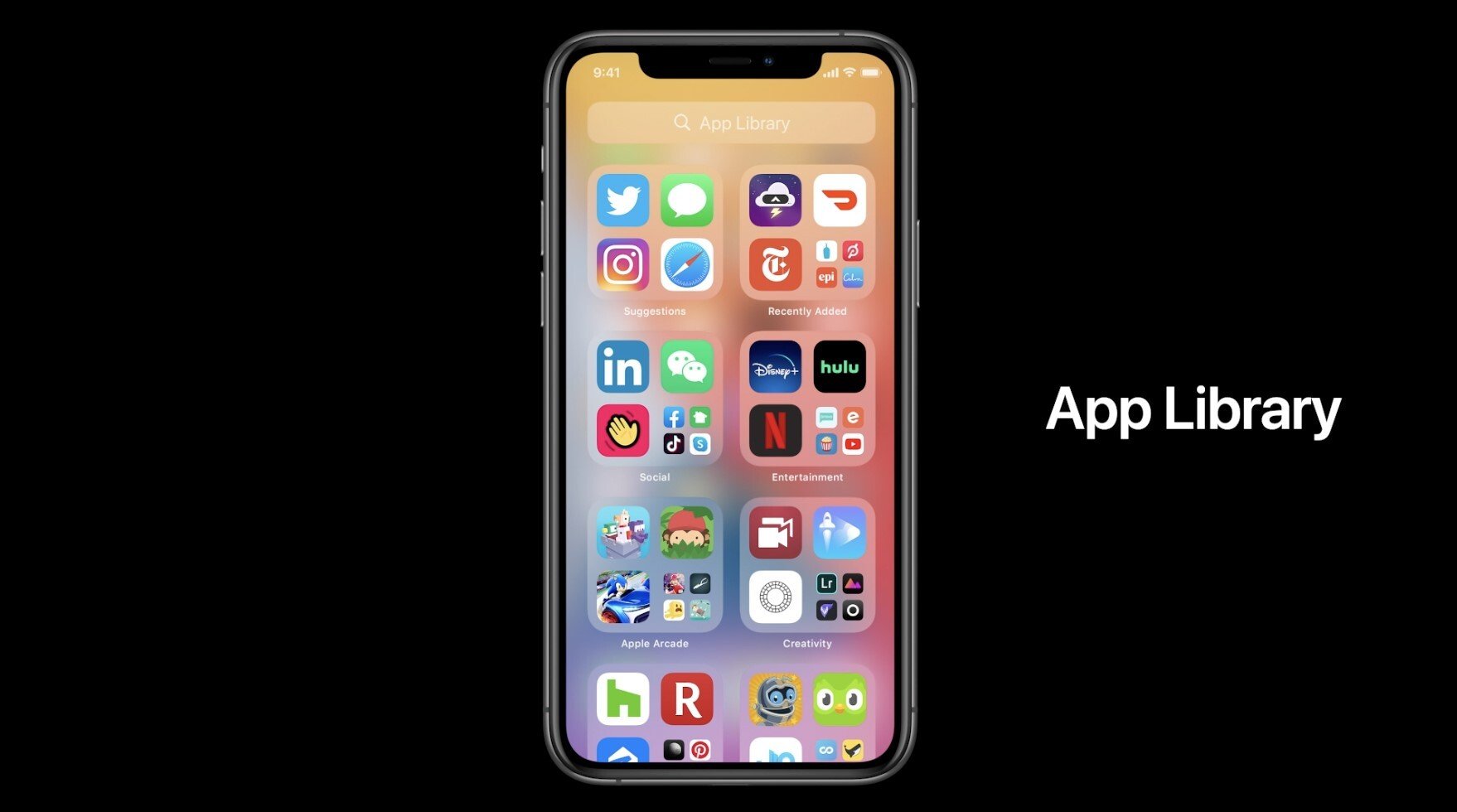 Organização automática de aplicativos foi anunciada para o SO da Apple.