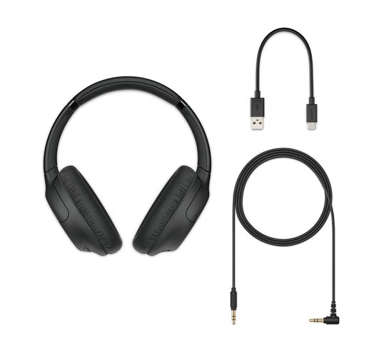 Headphone sem fio WH-CH710N tem cancelamento de ruído e NFC.