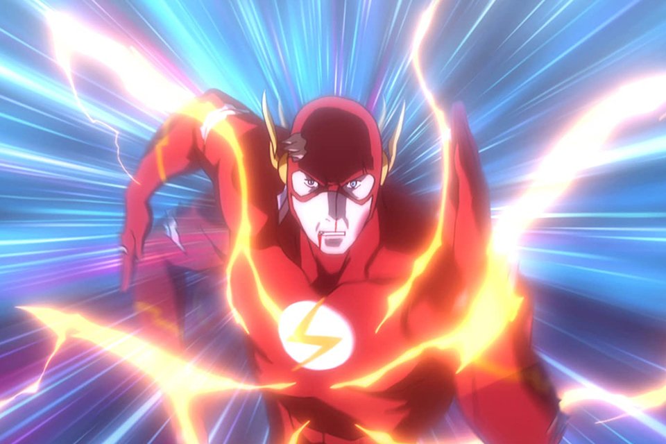 Em Liga da Justiça: Ponto de Ignição, as ações de Flash causam uma variação na linha do tempo no qual ele encontra versões alternativas de seus colegas heróis